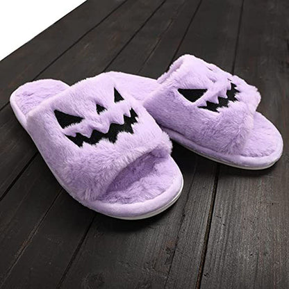 Halloween-Inspired Warm Slippers