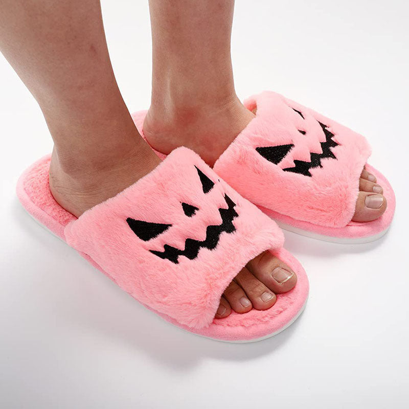 Halloween-Inspired Warm Slippers