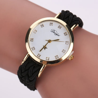 Multicolor Woven Ladies Watch