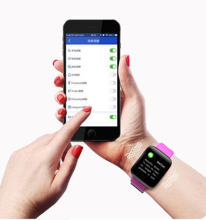 Smart Watch Sports Bracelet with Blood Pressure Monitoring