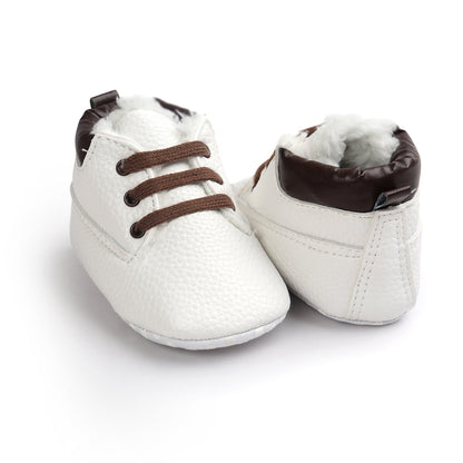 Winter Baby Boys Suede Leather Sneakers