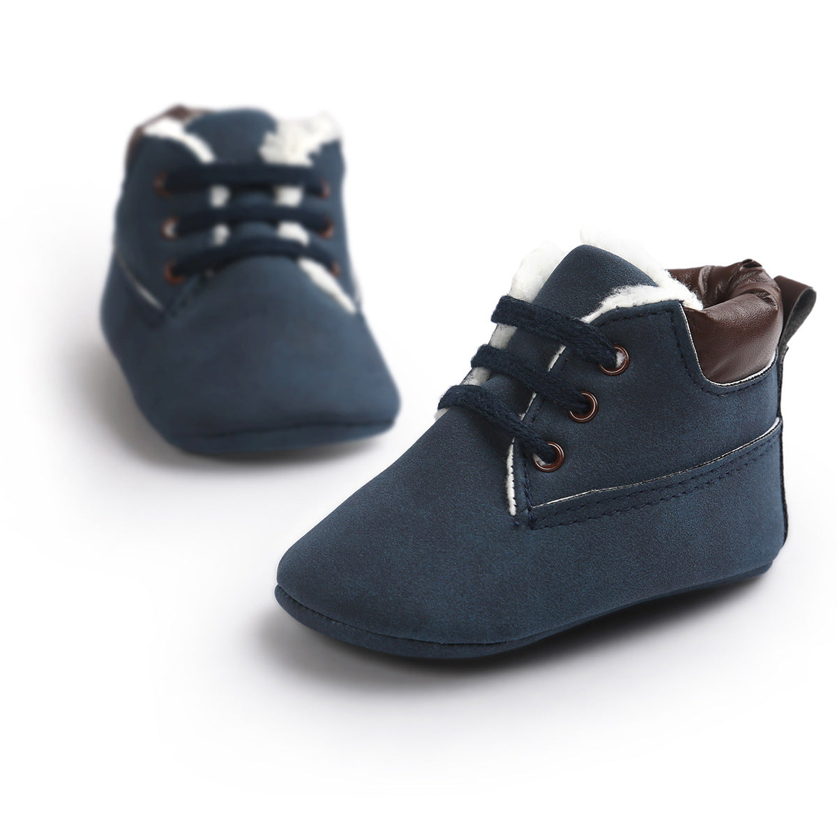 Winter Baby Boys Suede Leather Sneakers