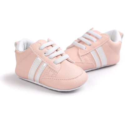 Baby Moccasins Shoes - Soft PU Leather Infant Sneakers