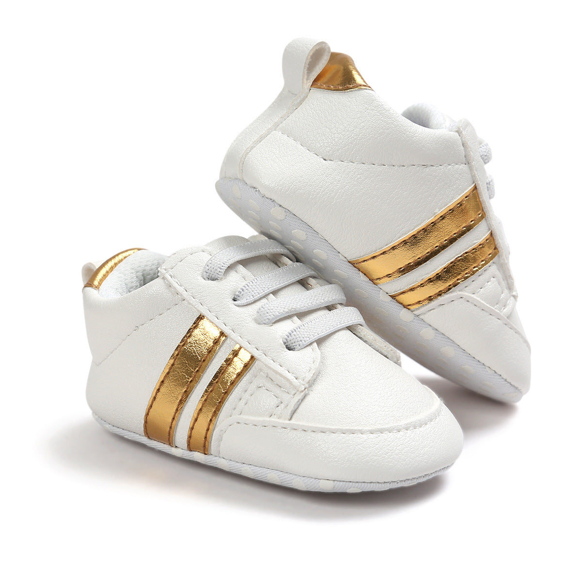 Baby Moccasins Shoes - Soft PU Leather Infant Sneakers