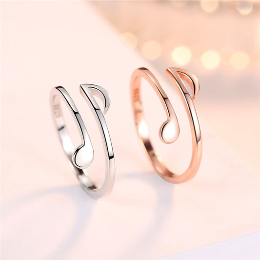 Adjustable Luxury Music Rings