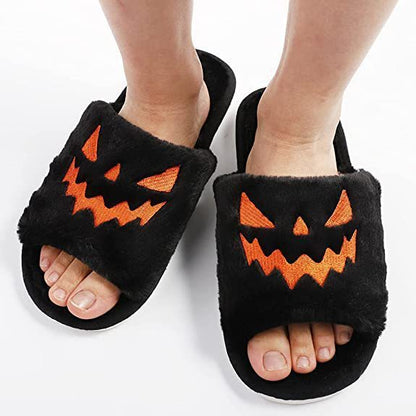 Halloween-Inspired Warm Slippers