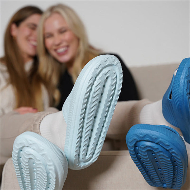 Rubber Foam Soft Bottom Indoor Couple Slippers